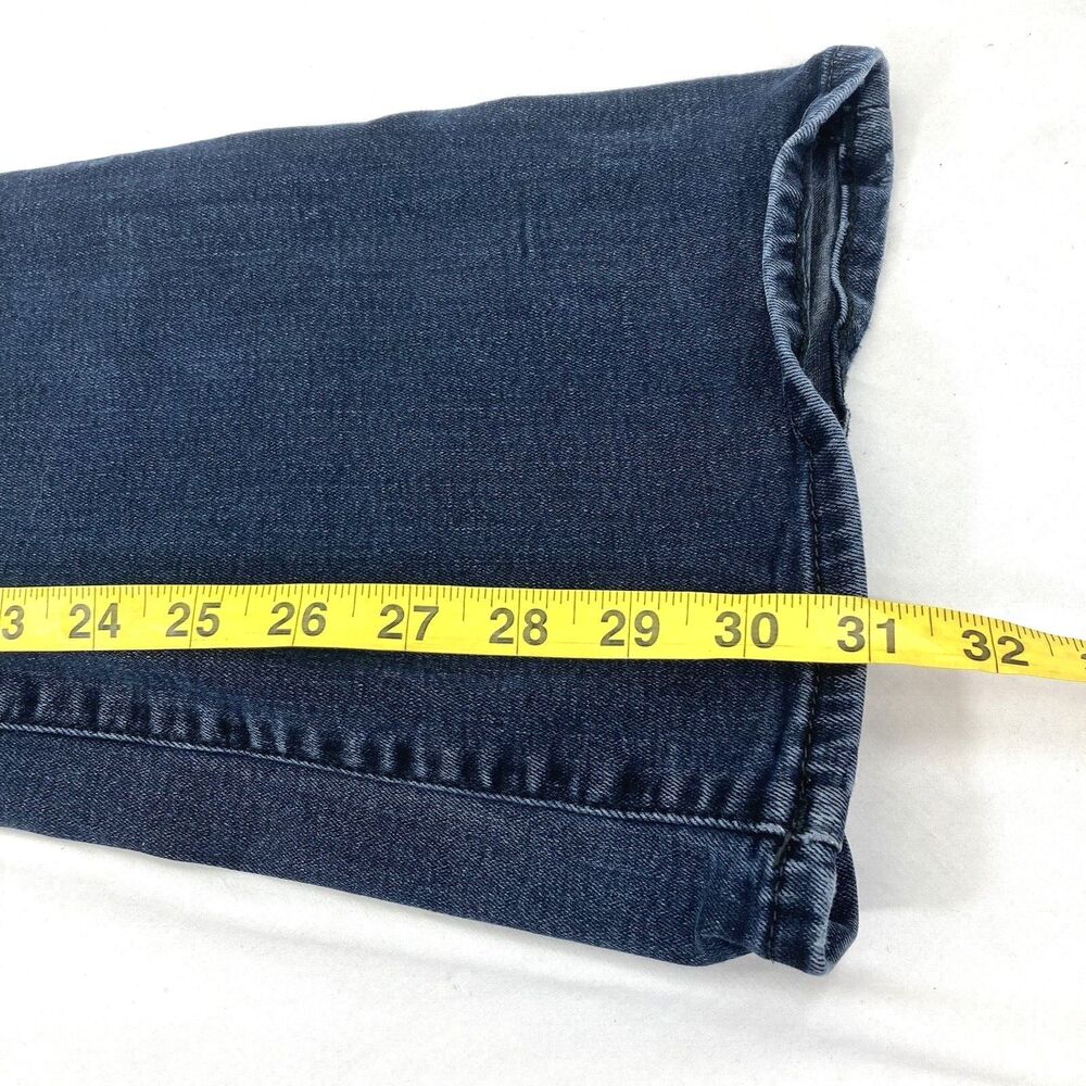Gap 1969 Jeans Perfect Boot Indigo Blue Dark Mid 30 R 31 x 31 Womens Hippie Boho - Picture 9 of 14